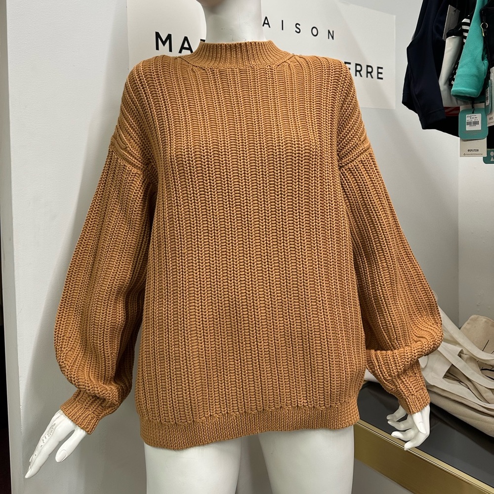 BRAND NEW SALLY LAPOINTE OVERSIZED CREW